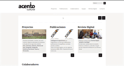 Desktop Screenshot of acentocultural.com